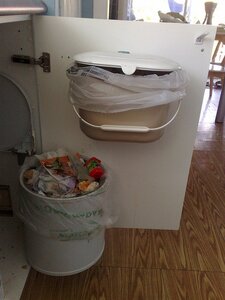Resíduos para compostagem - cozinha